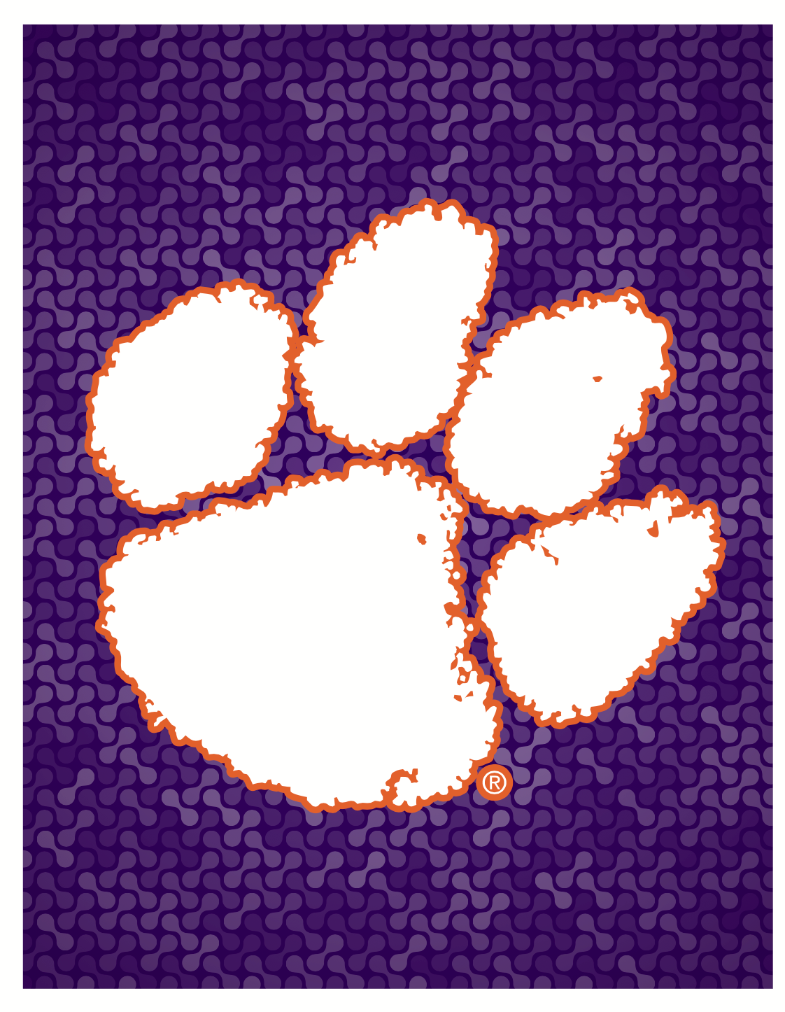 Clemson Drawstring Bag