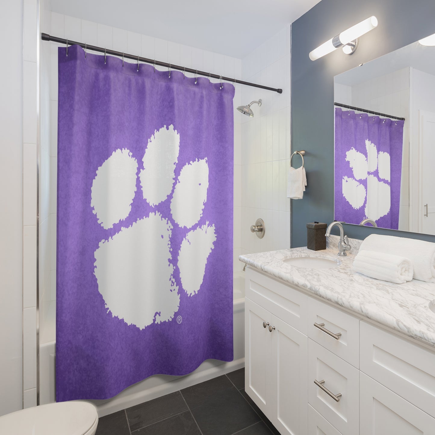 Clemson Shower Curtains