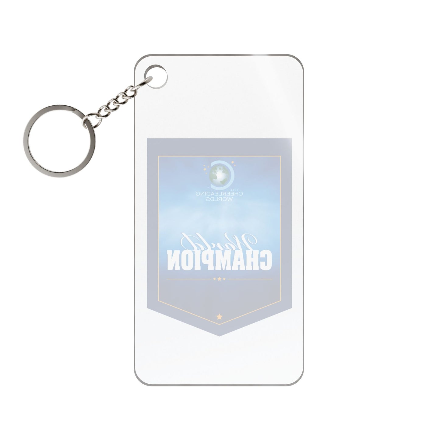 Single-Sided Printed Keychain Charm
