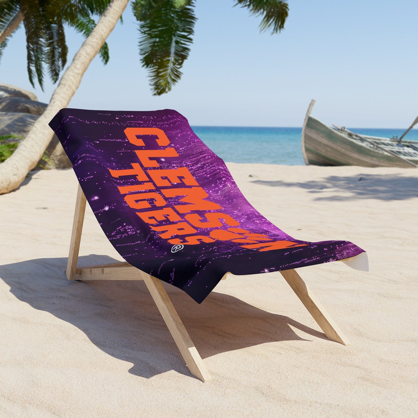 Clemson Tigers Beach Towel