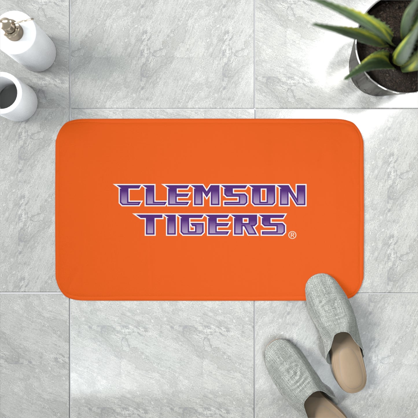 Clemson Memory Foam Bath Mat