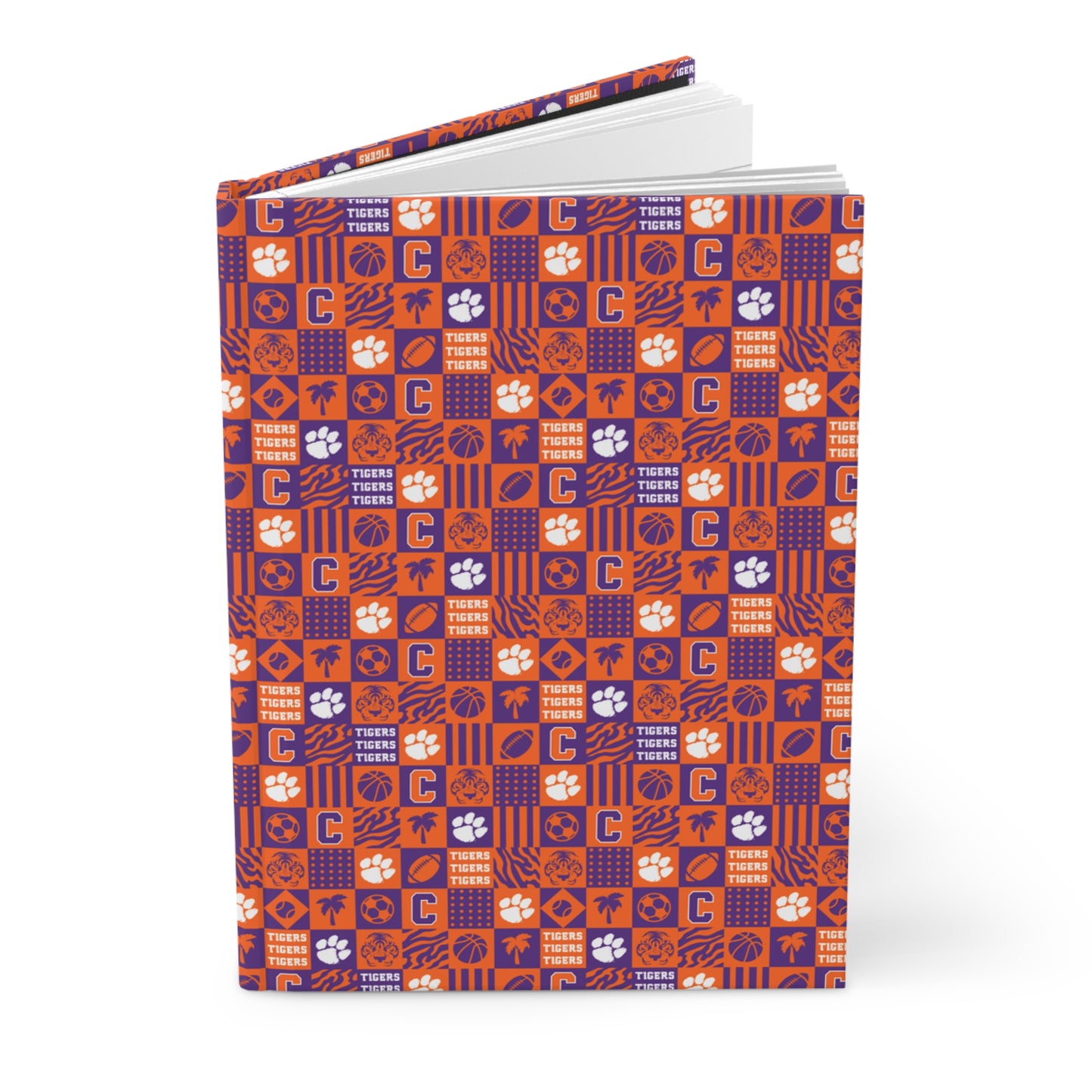 Clemson Hardcover Journal Matte