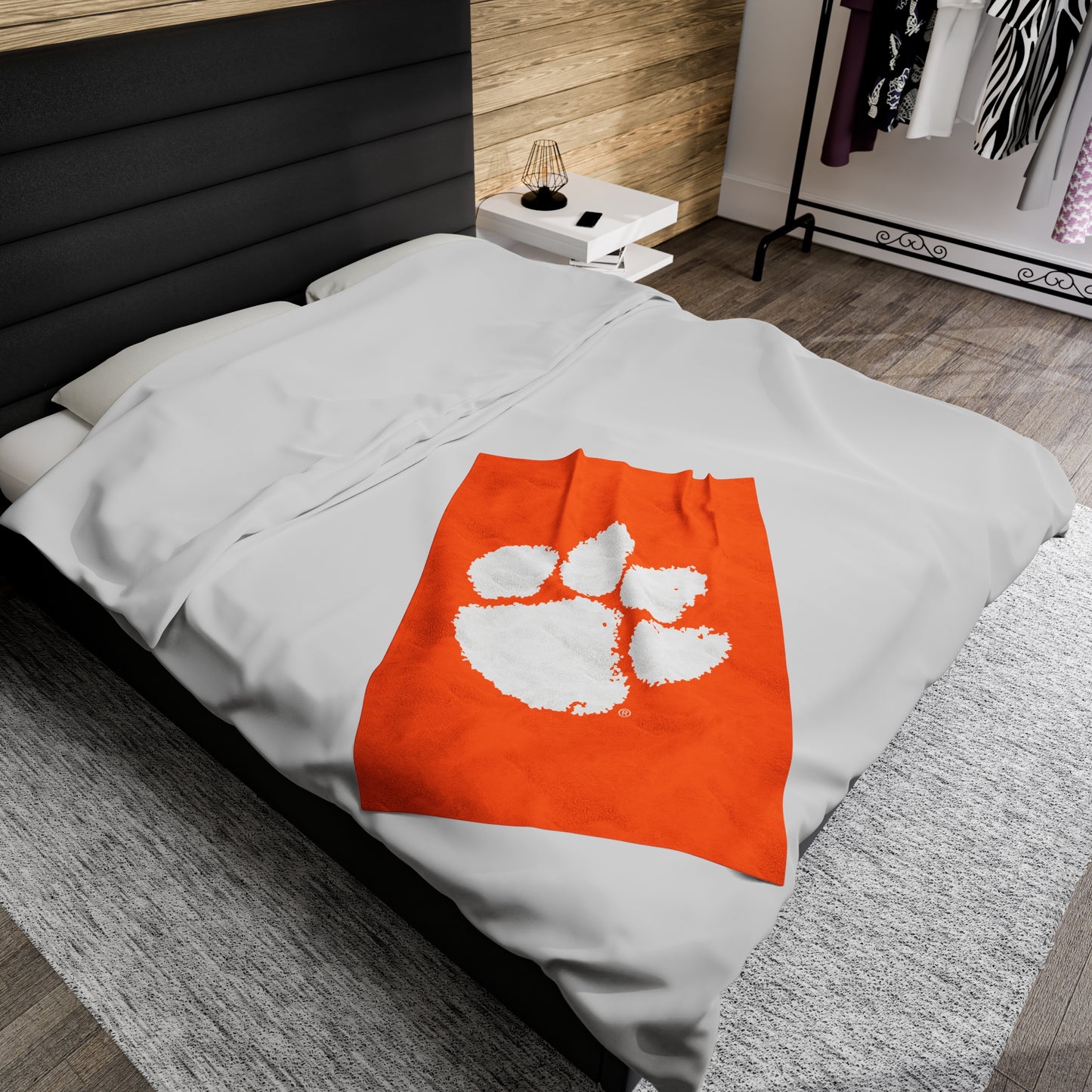 Clemson Plush Blanket