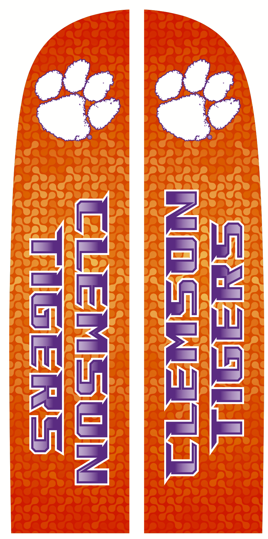 Clemson Feather Flag