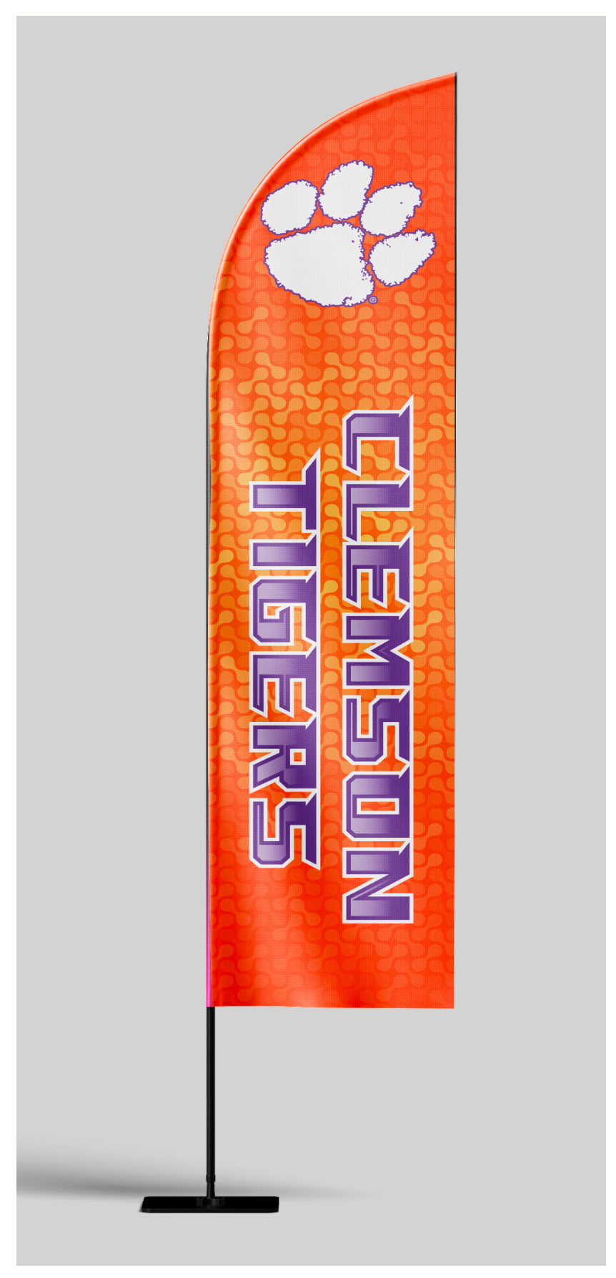 Clemson Feather Flag