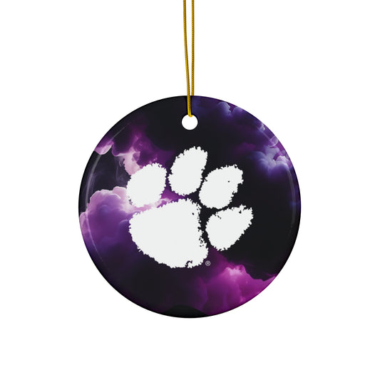 Clemson Ceramic Ornament