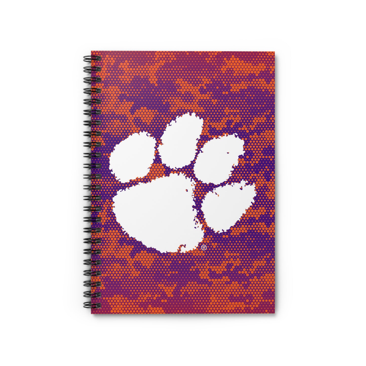 Clemson Spiral Notebook - Ruled Line