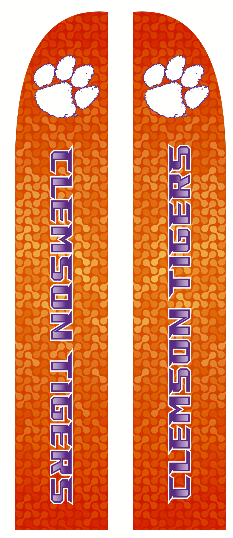 Clemson Feather Flag