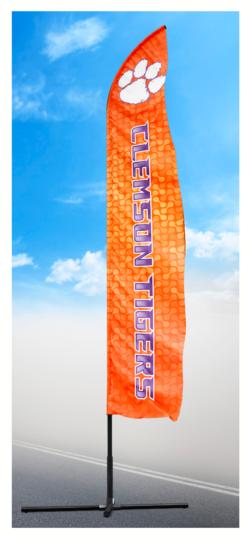 Clemson Feather Flag