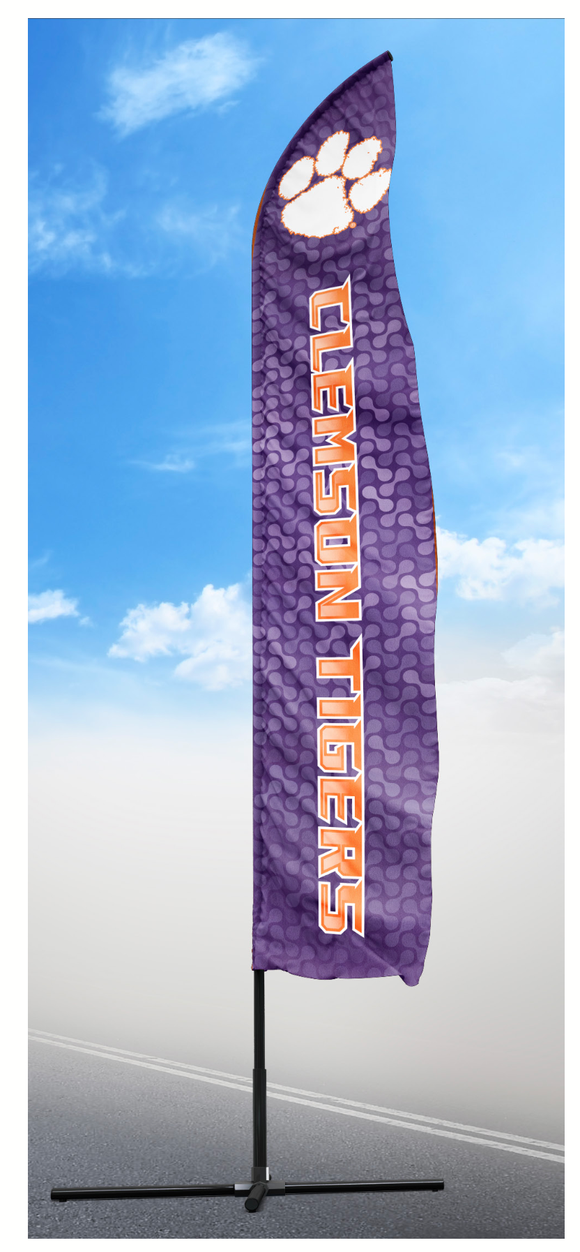 Clemson Feather Flag