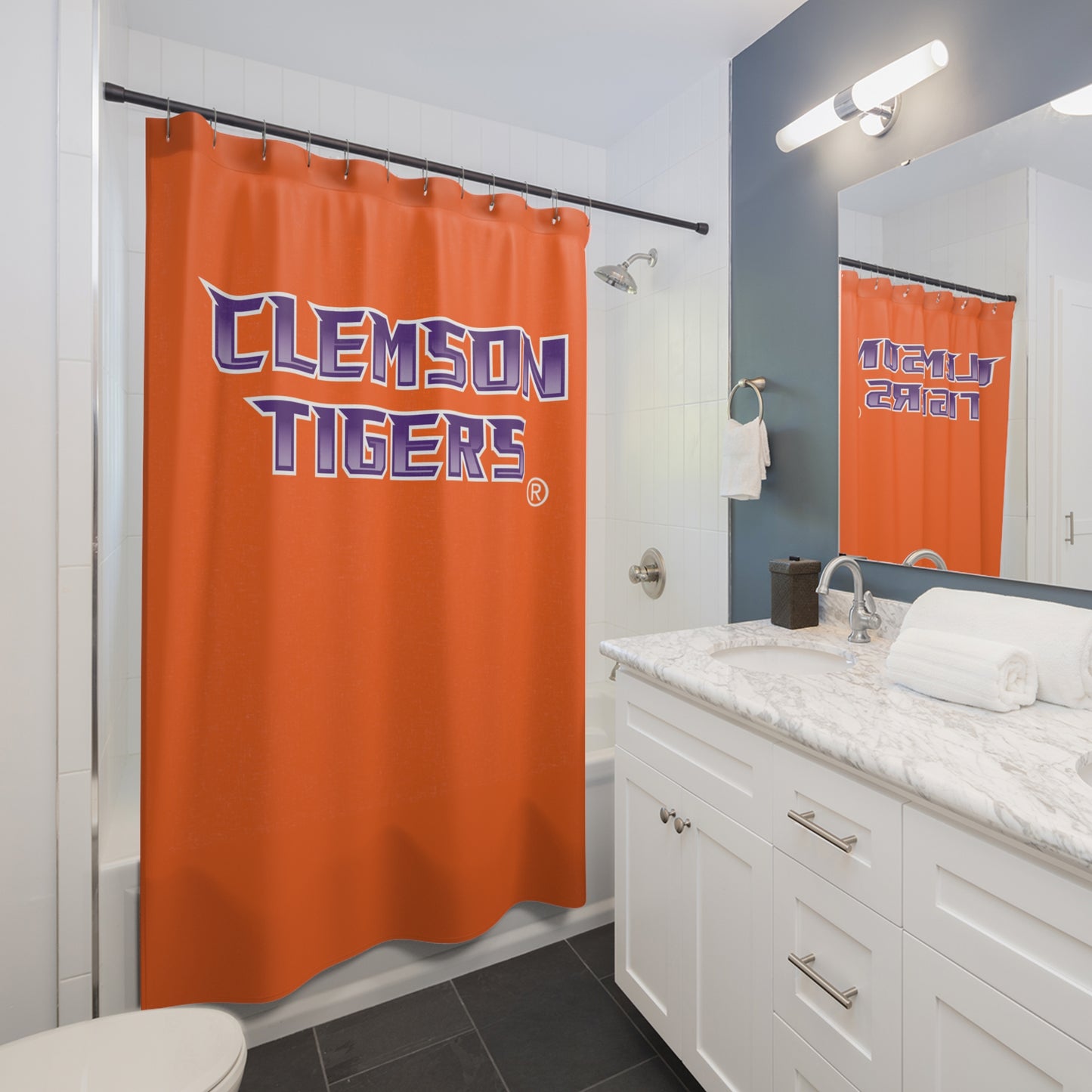 Clemson Tigers Shower Curtains