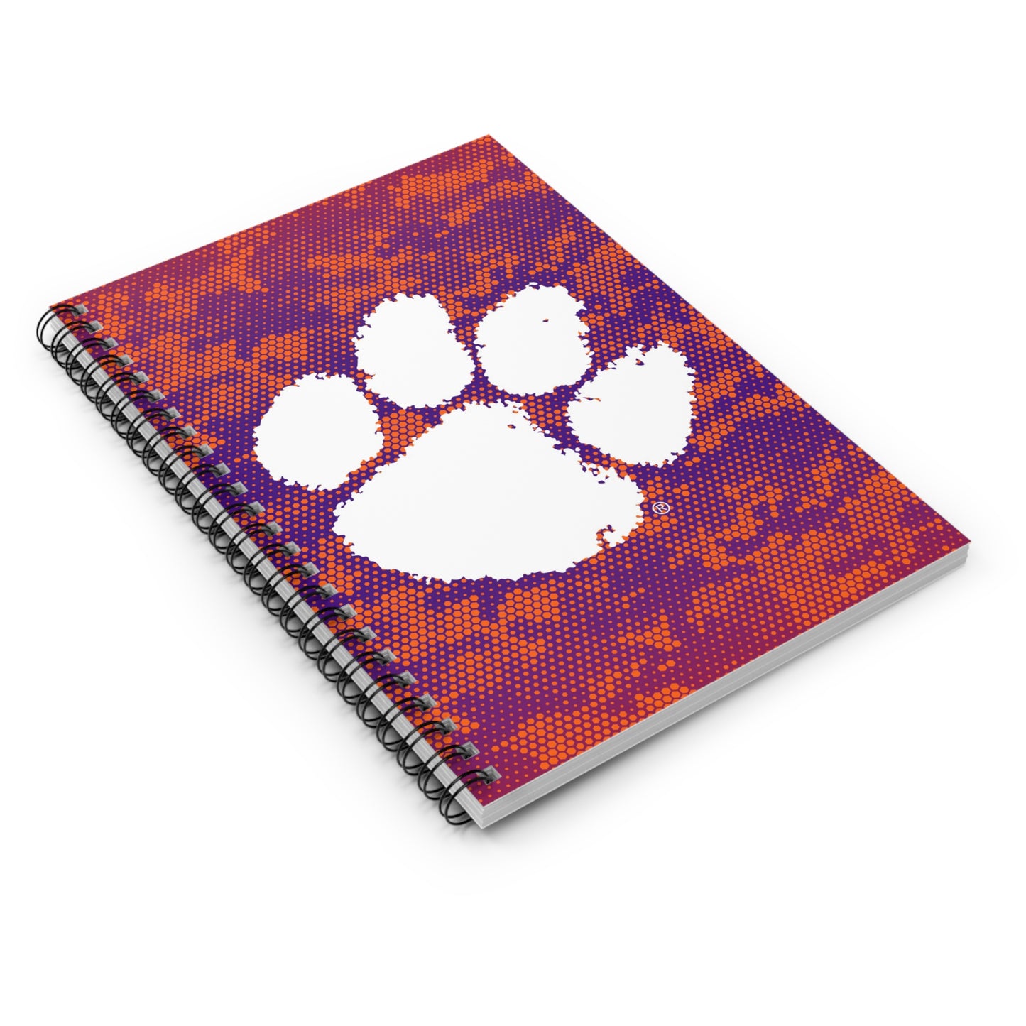 Clemson Spiral Notebook - Ruled Line