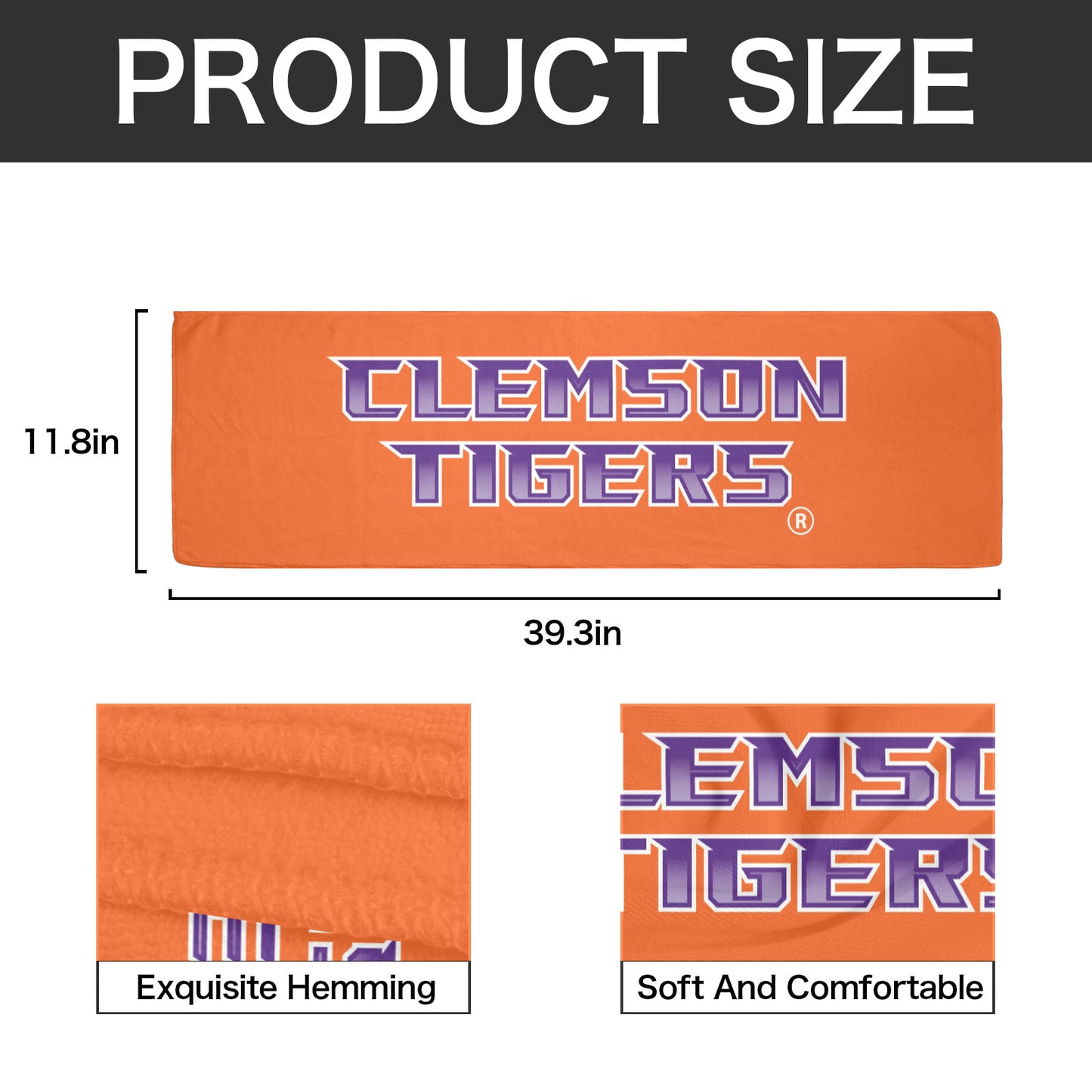 Clemson Tigers Rally Towel