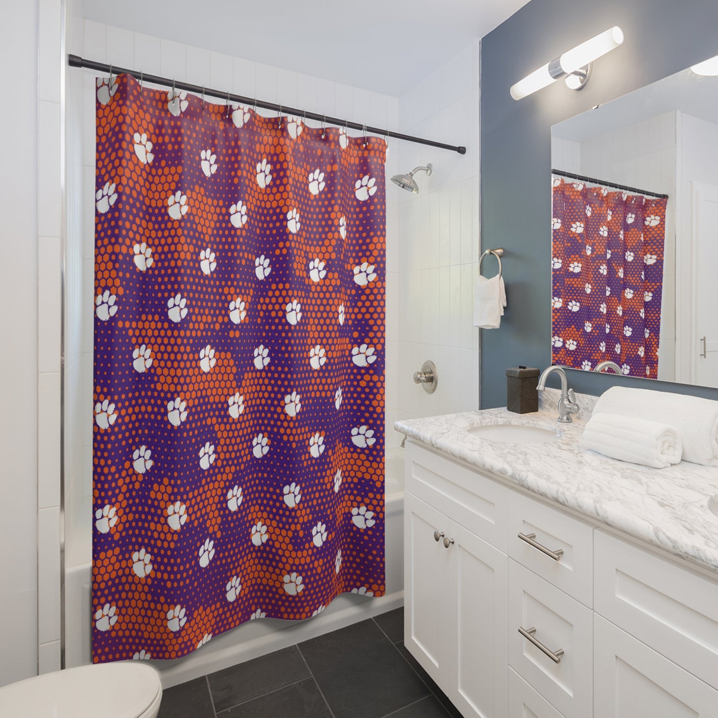 Clemson Shower Curtain