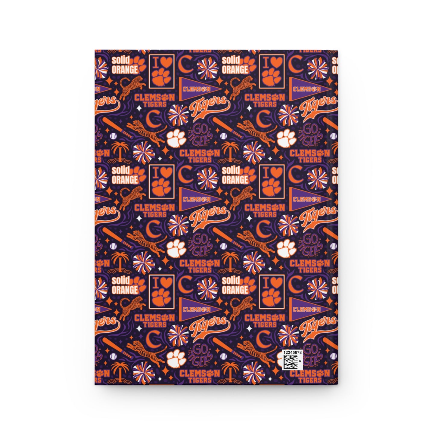 Clemson Hardcover Journal Matte