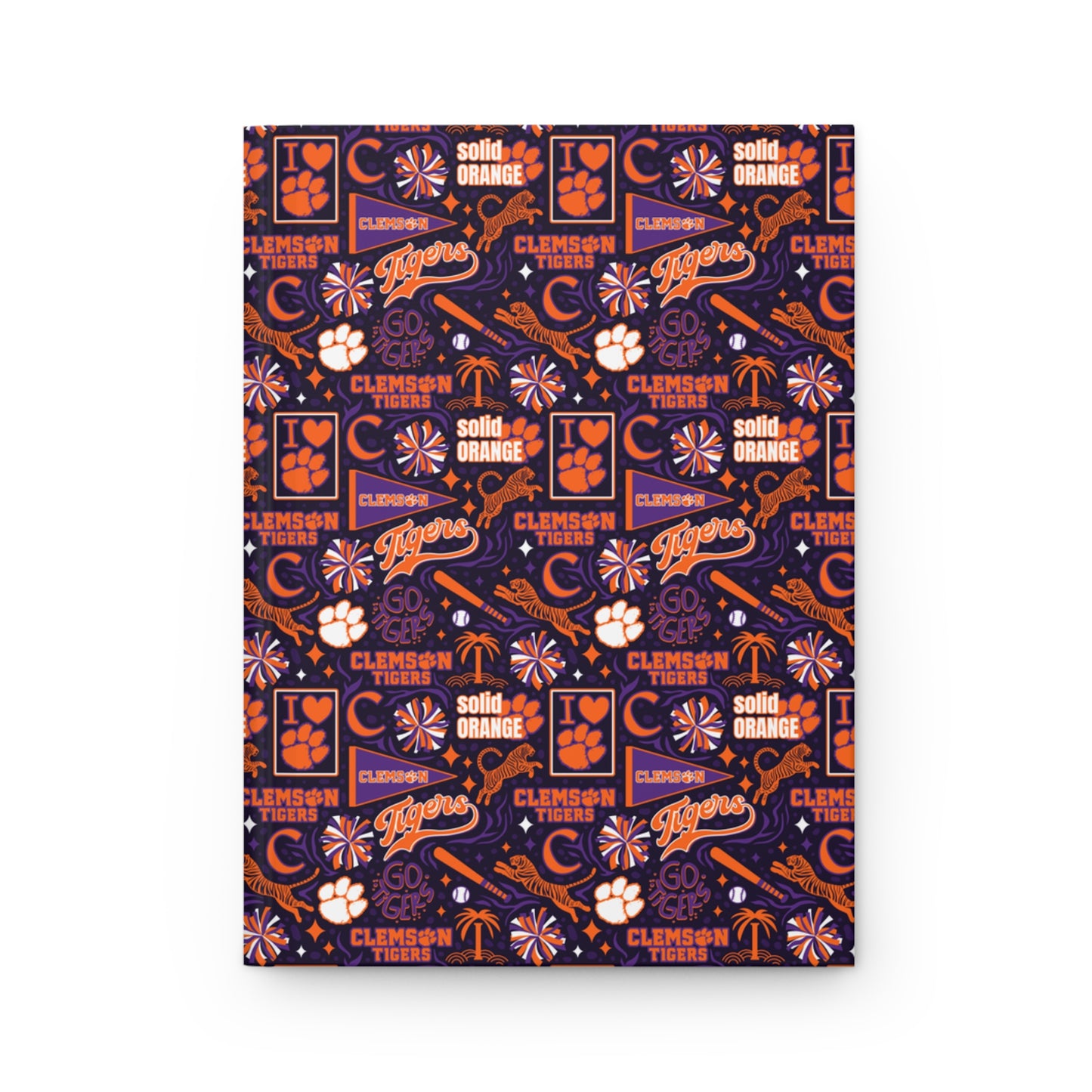 Clemson Hardcover Journal Matte