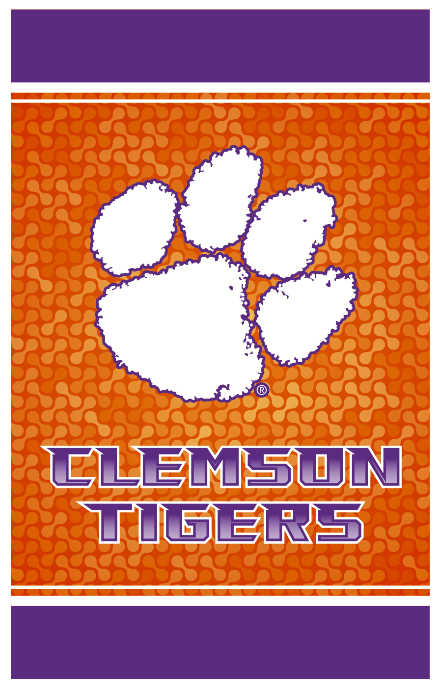 Clemson Tigers Avenue Light Pole Banner