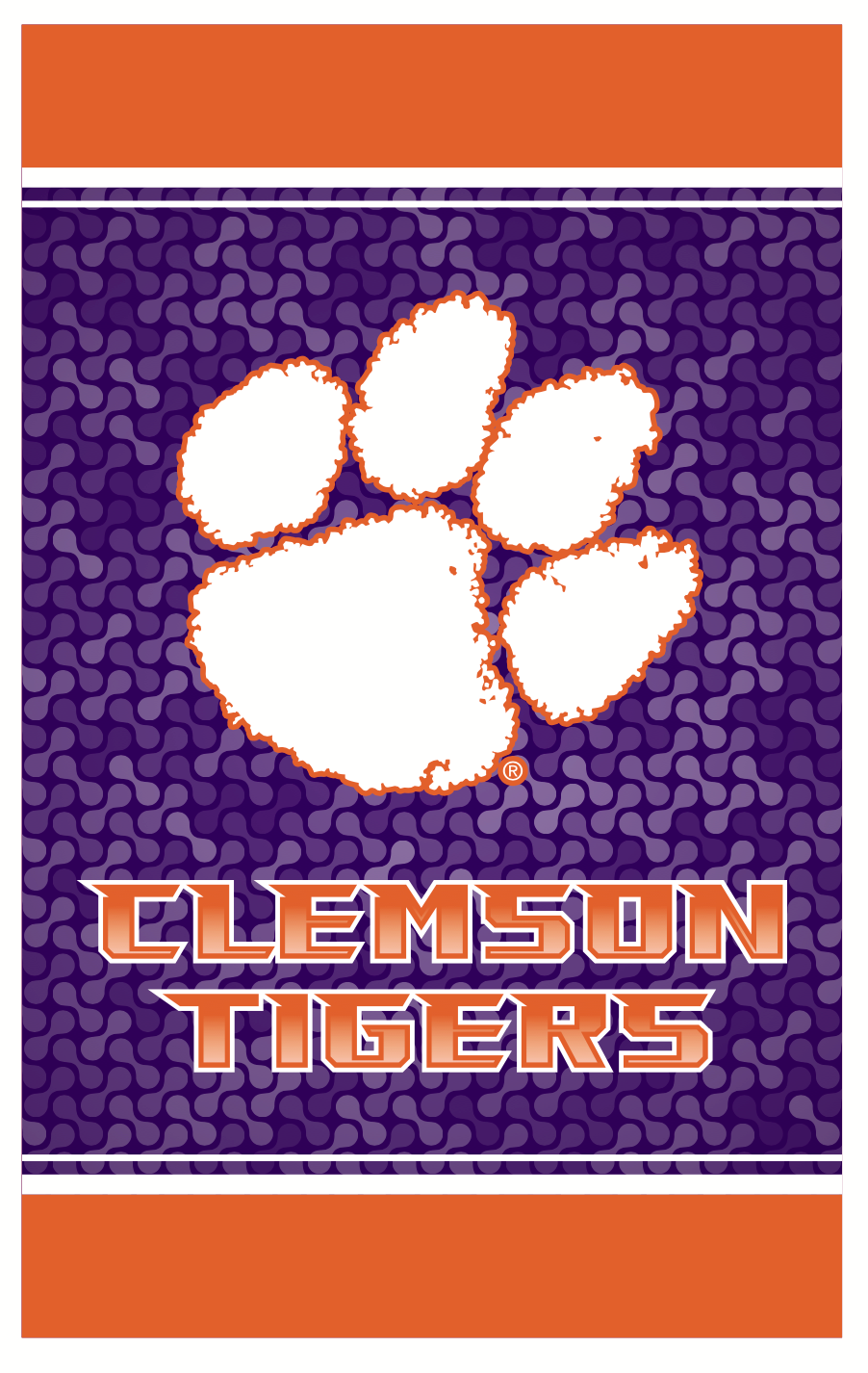 Clemson Tigers Avenue Light Pole Banner