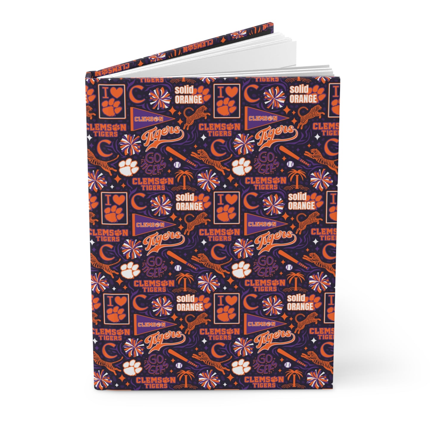 Clemson Hardcover Journal Matte