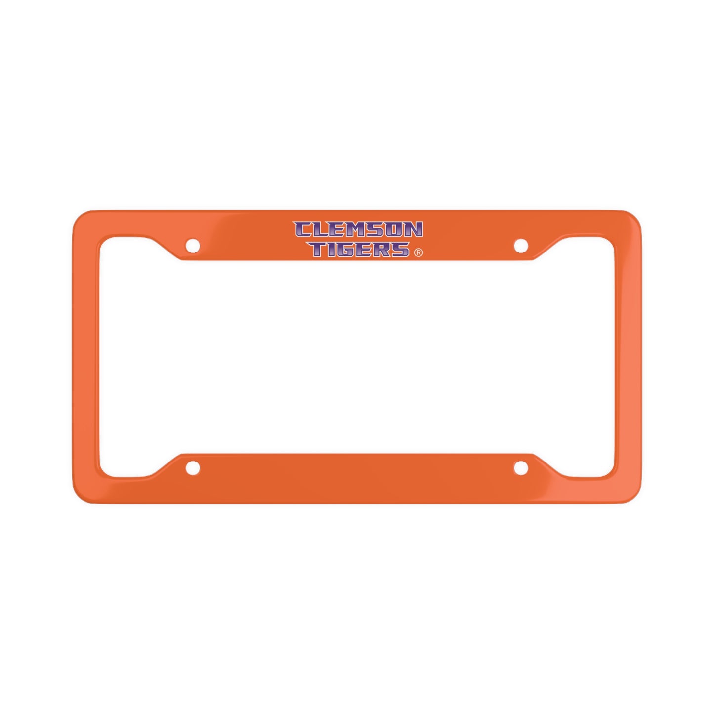 Clemson Tigers License Plate Frame