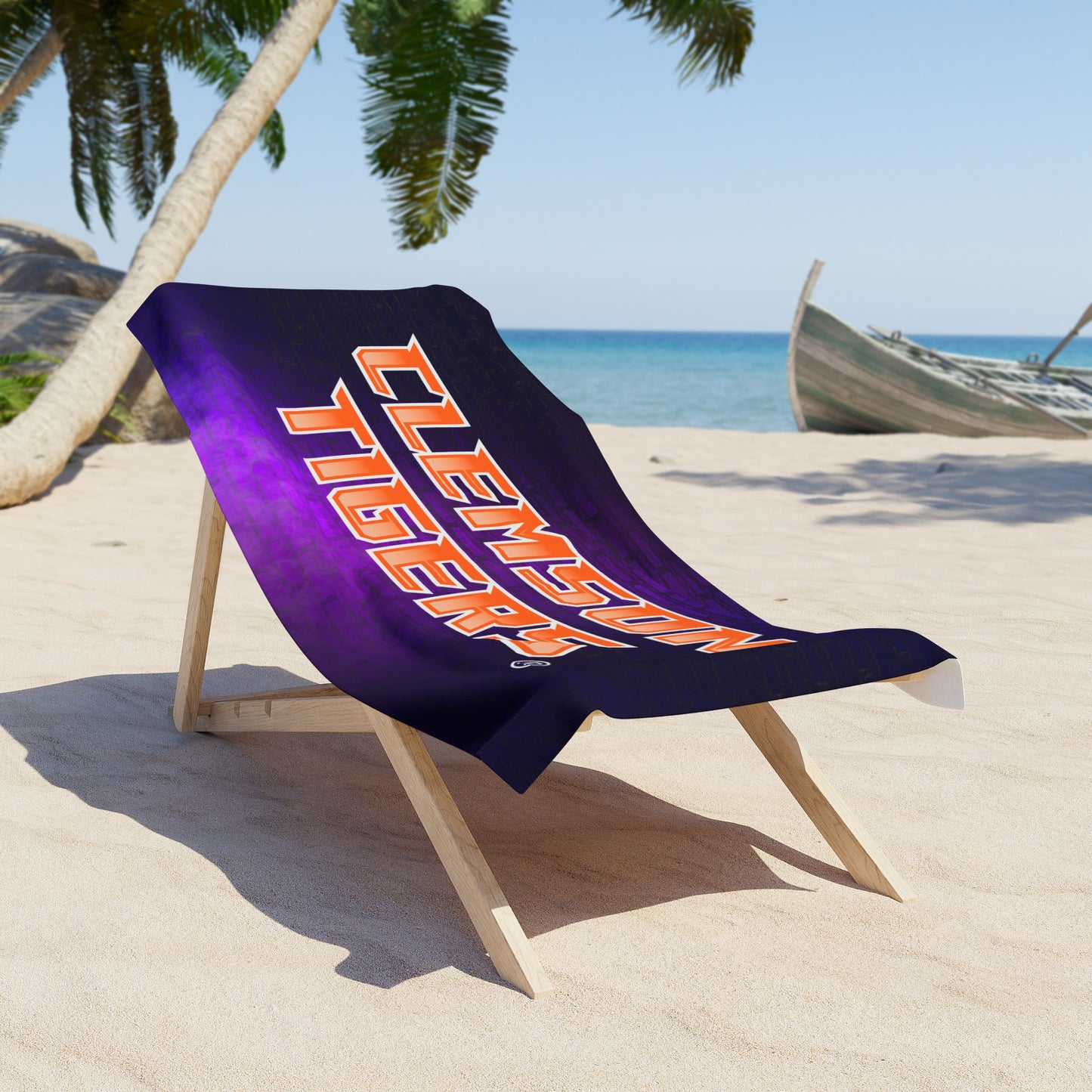 Clemson Tigers Beach Towel