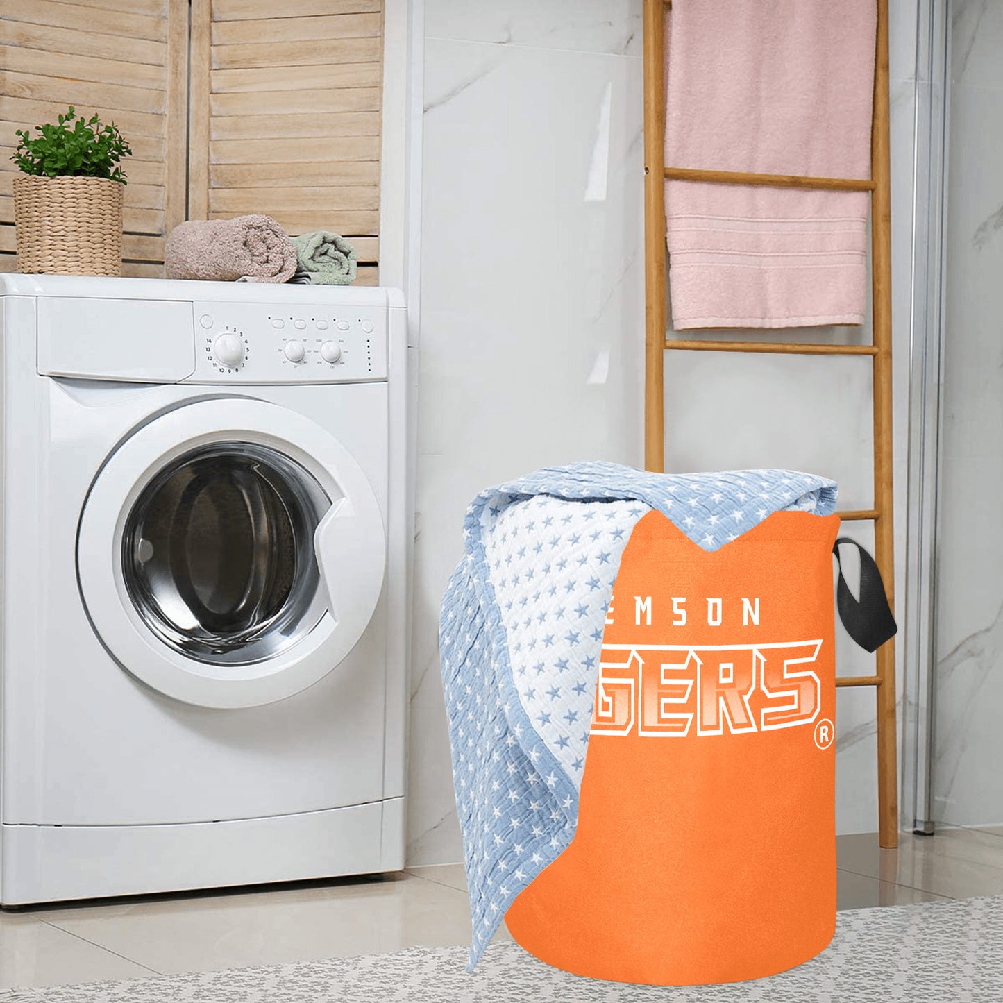 Clemson Tigers Hamper Laundry Bag