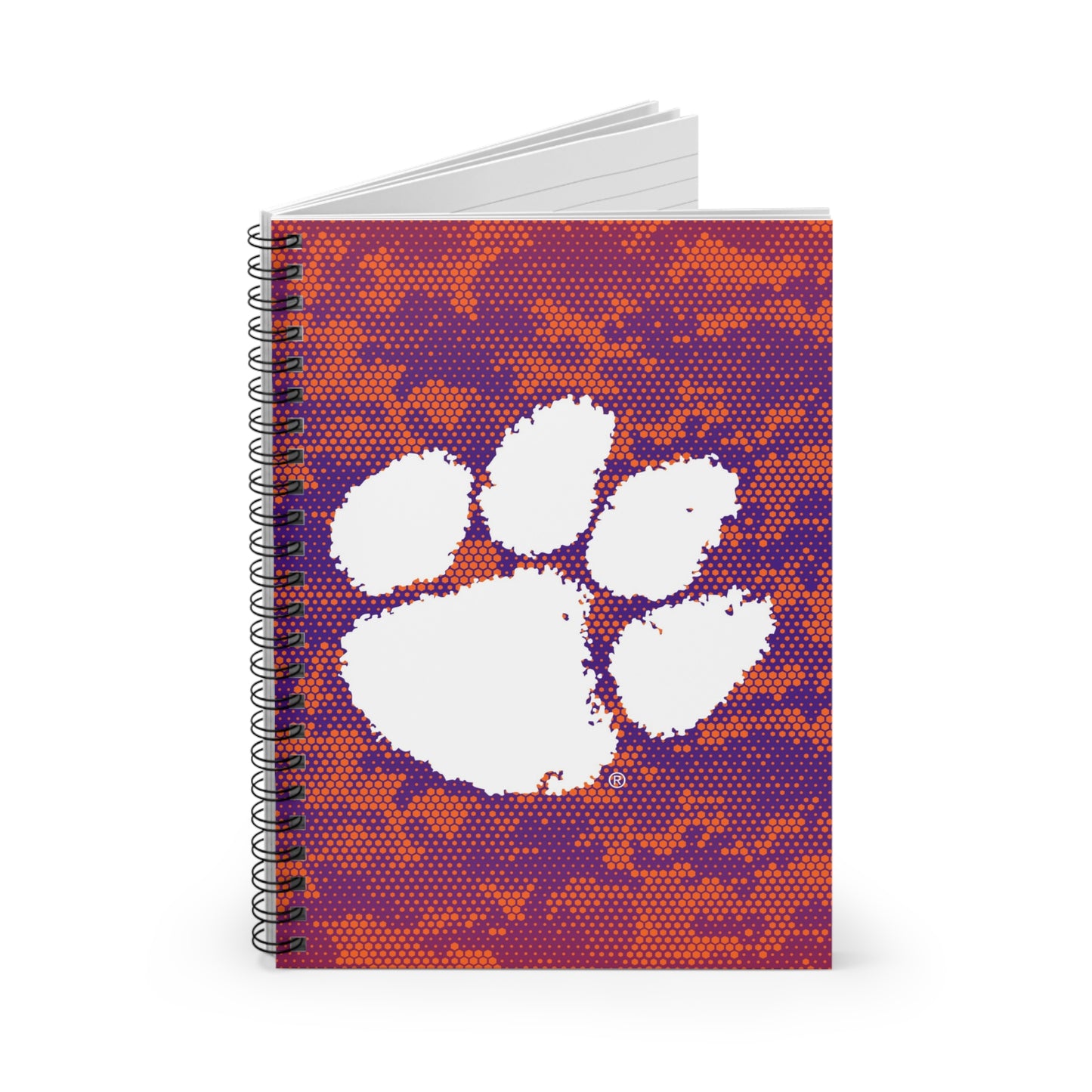 Clemson Spiral Notebook - Ruled Line