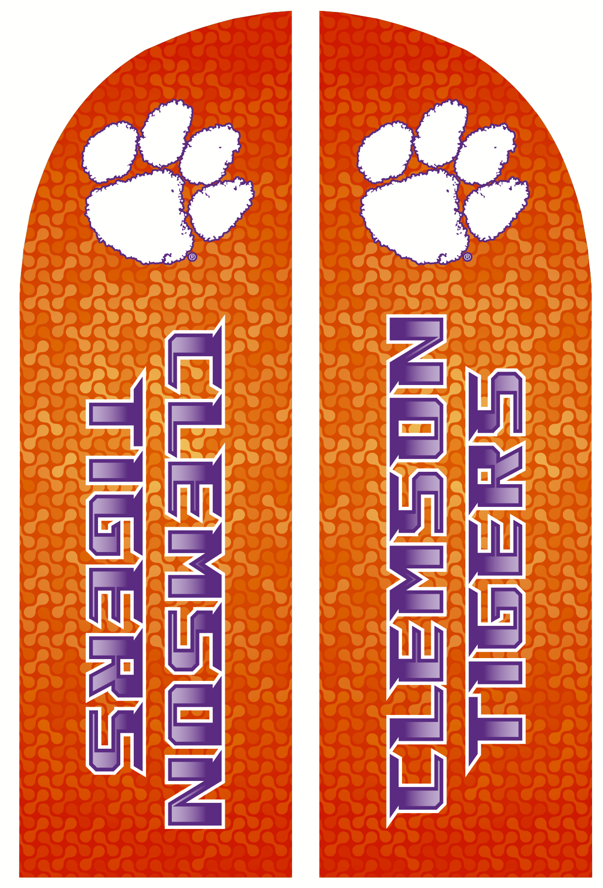 Clemson Feather Flag