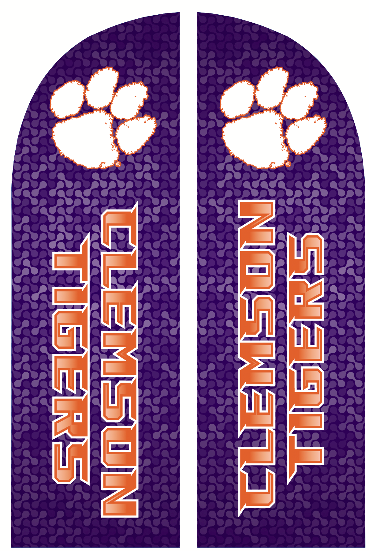 Clemson Feather Flag