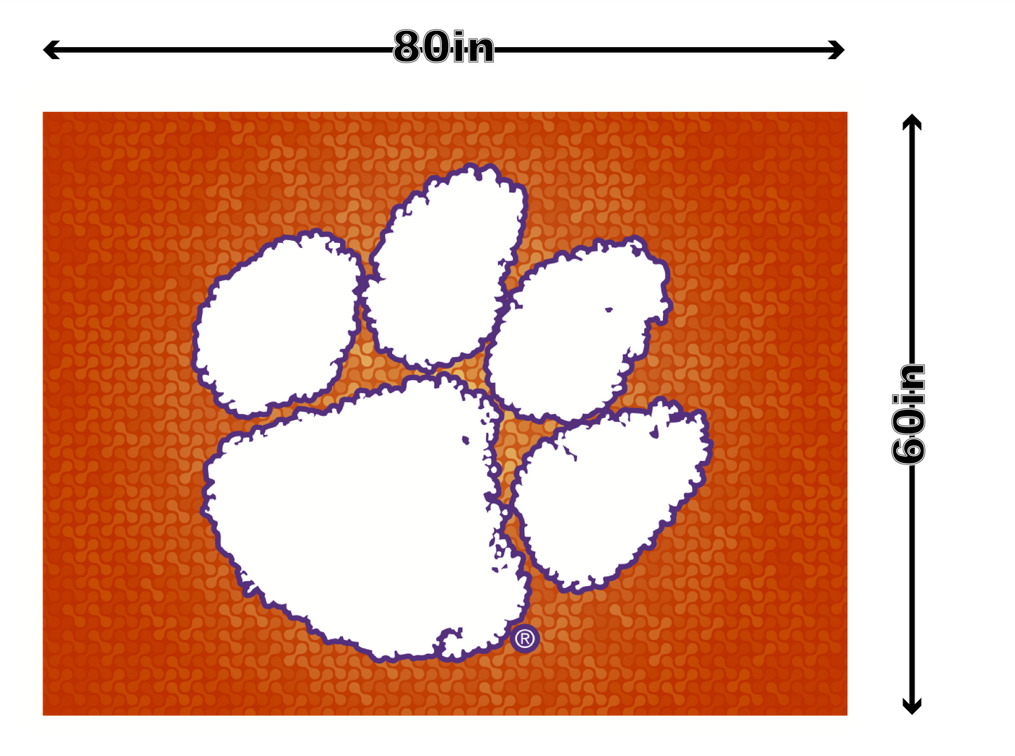 Clemson Blanket