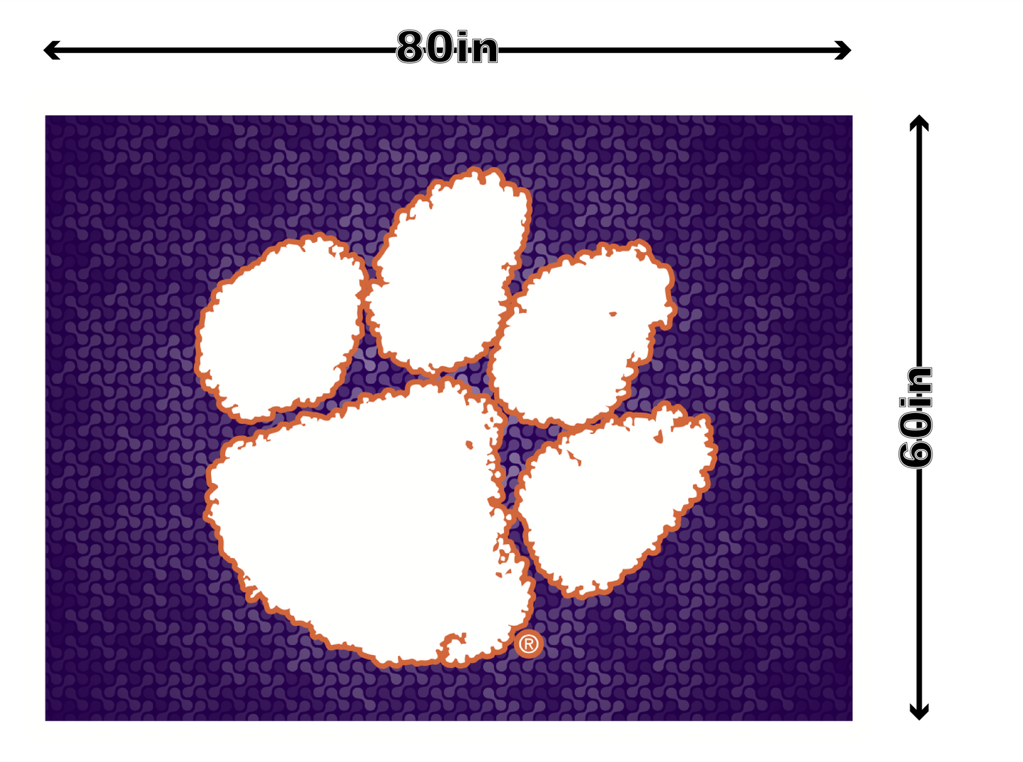 Clemson Blanket