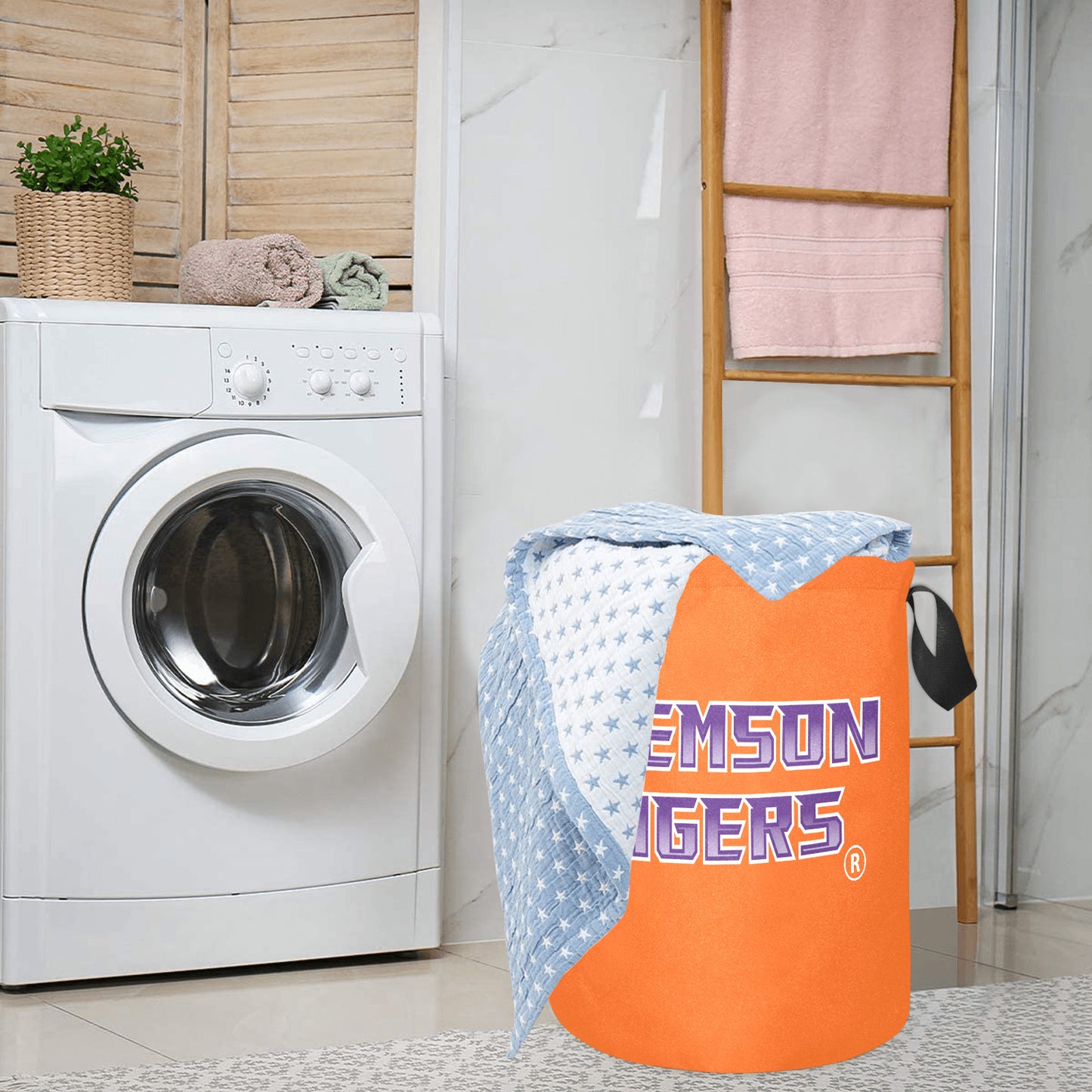 Clemson Tigers Hamper Laundry Bag