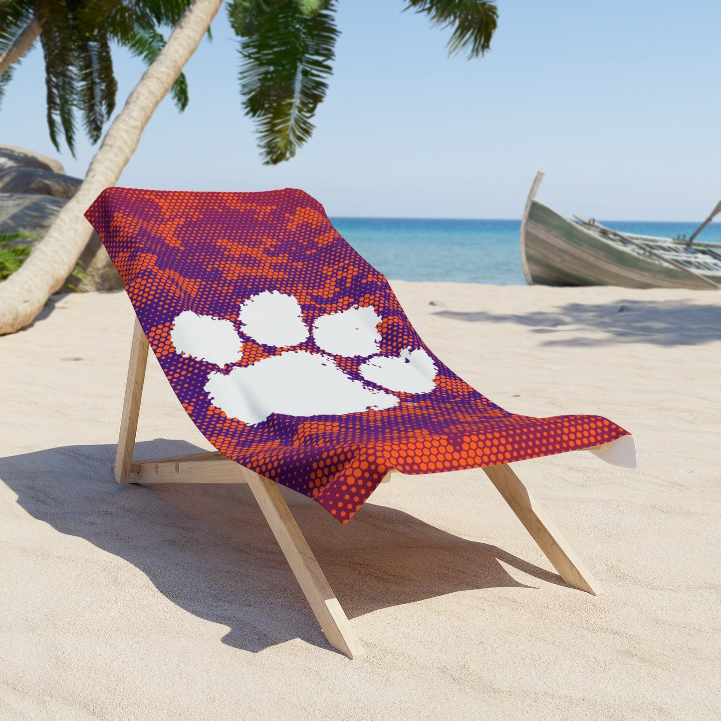 Clemson Beach Towel