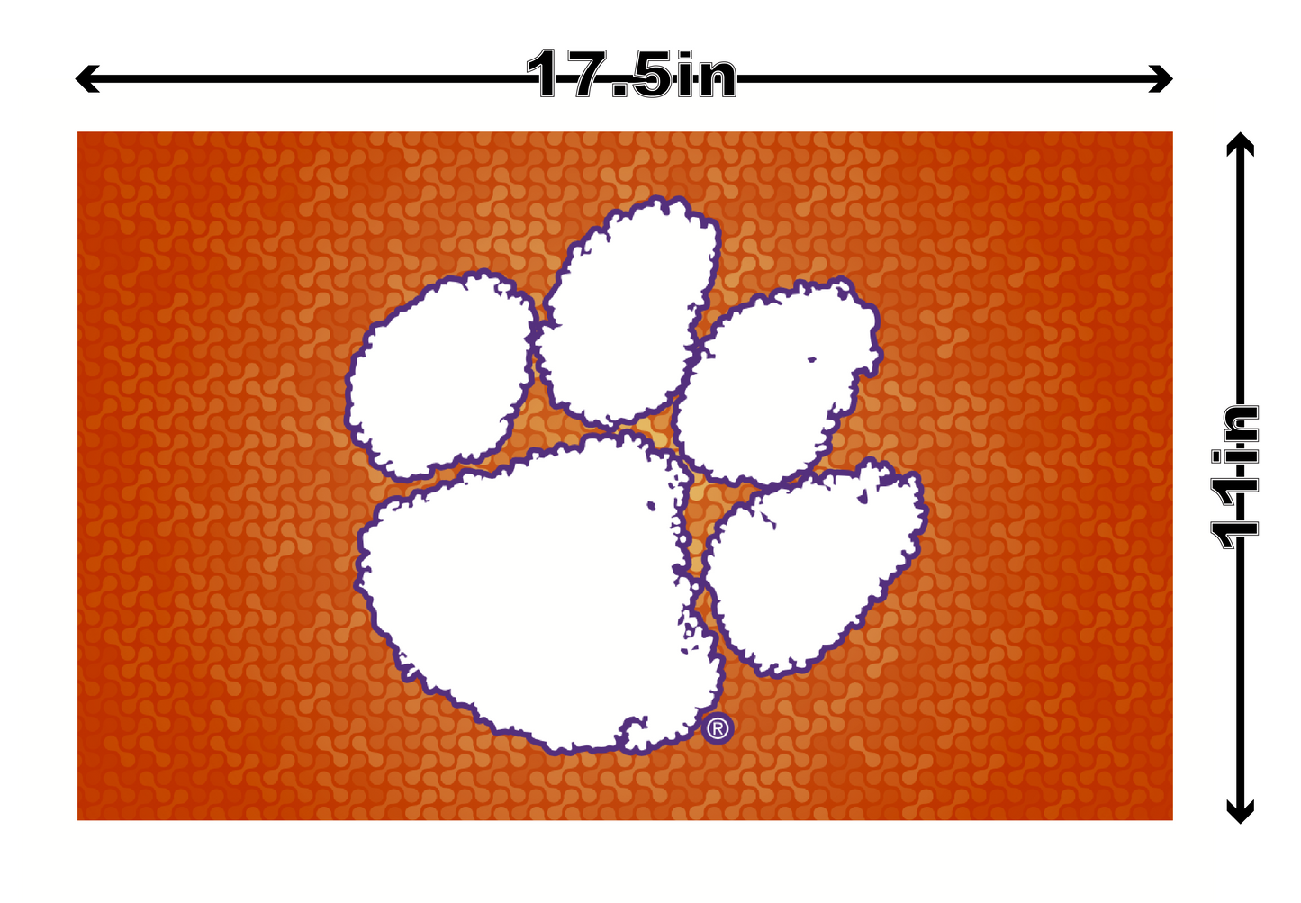 Clemson Chair Back Cover