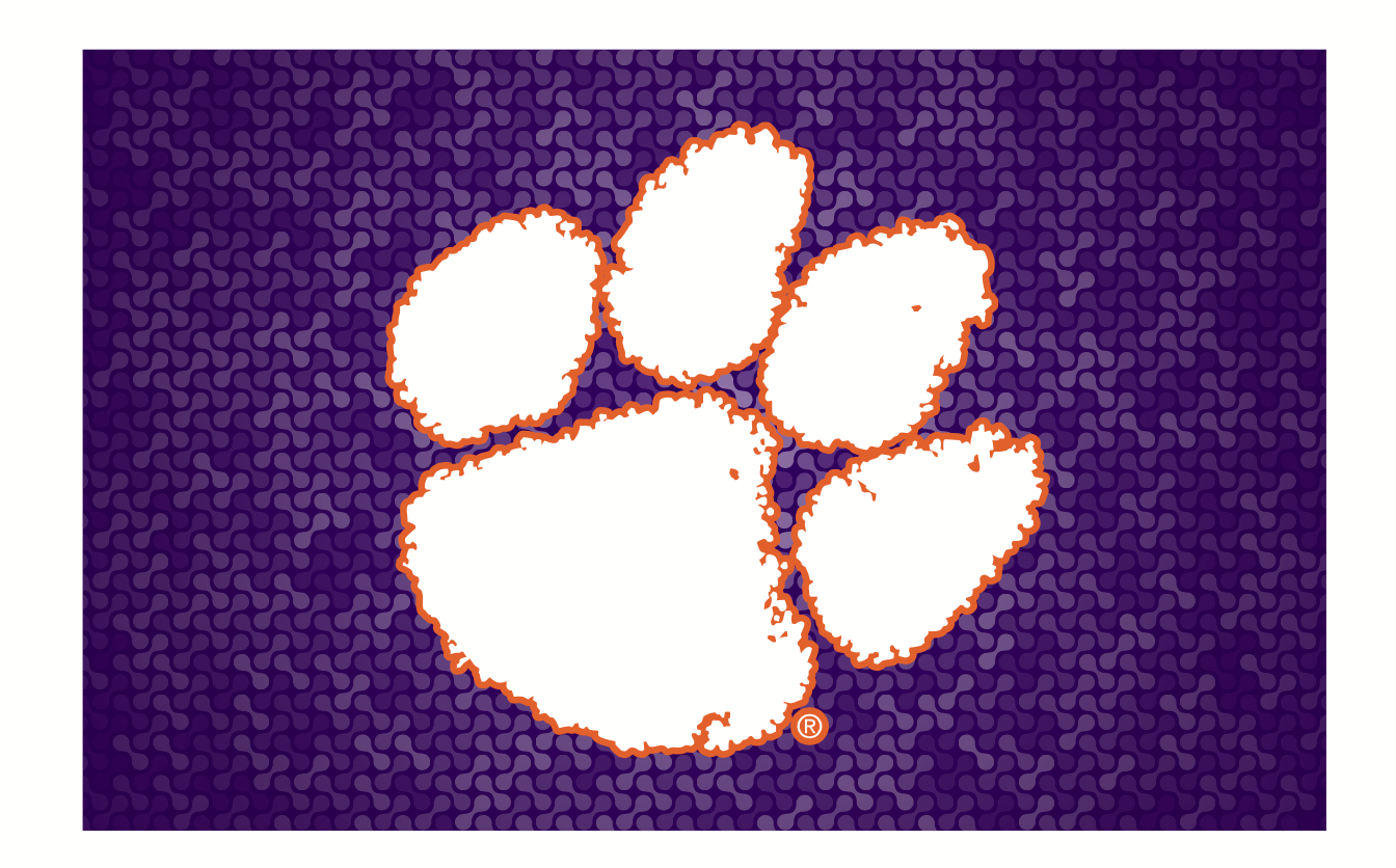 Clemson Chair Back Cover