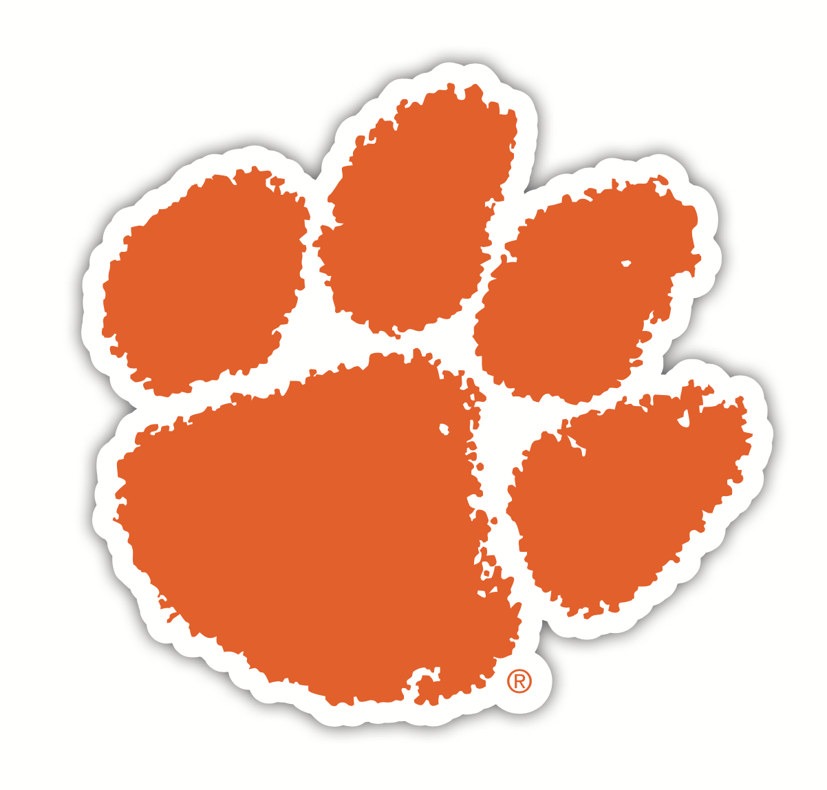 Clemson Floor Decal