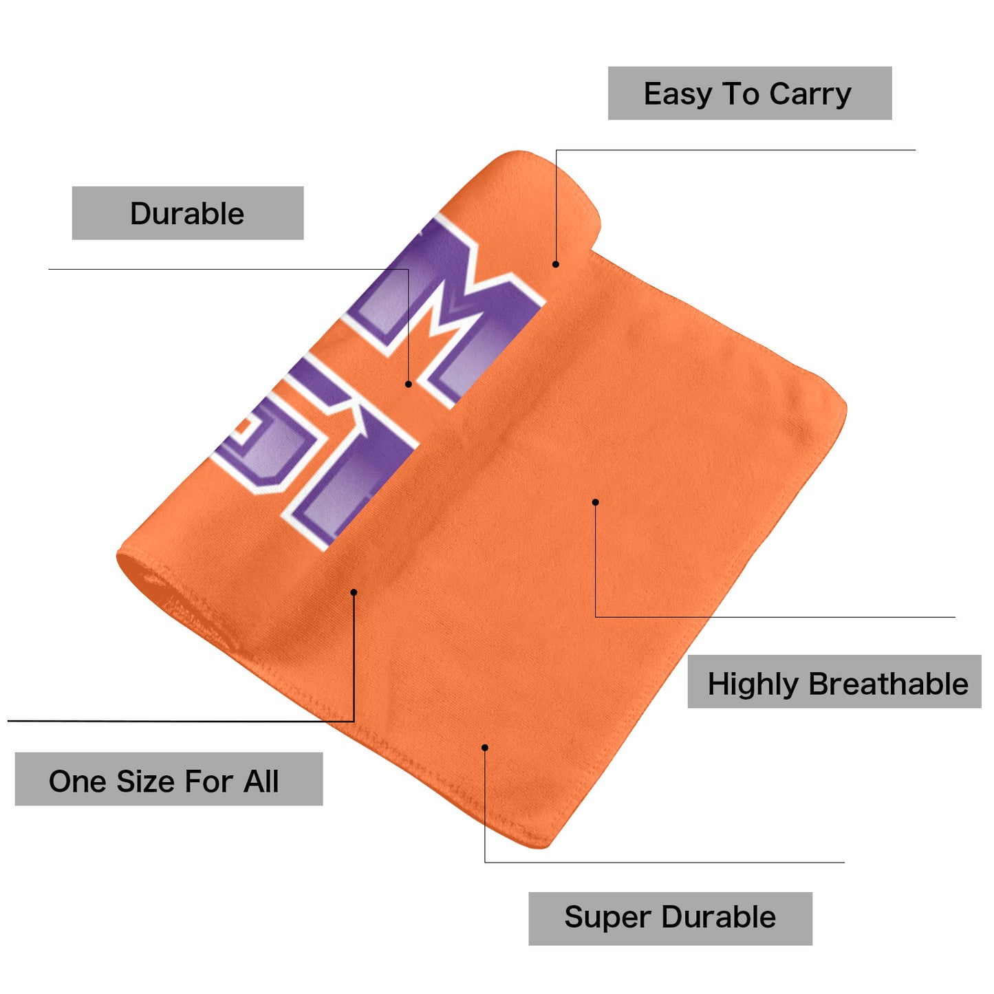 Clemson Tigers Rally Towel